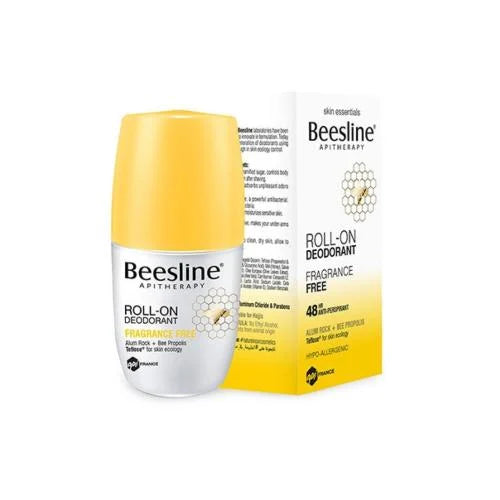 Beesline |مزيل عرق- مزيل عرق رول اون خالي من العطر من بيزلين -50مل