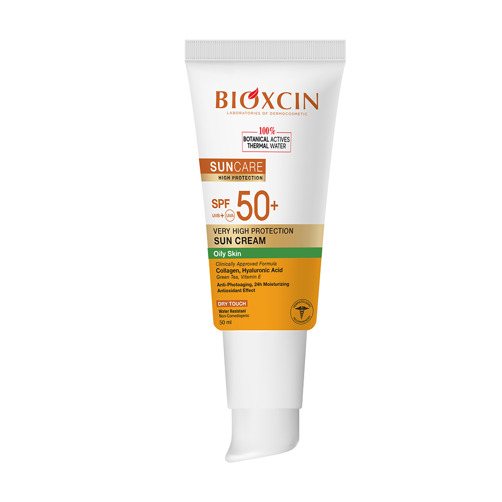 Bioxcin|بيوكسين كريم - كريم الحماية من الشمس للبشرة الدهنية مع SPF عامل حماية 50 - 50مل