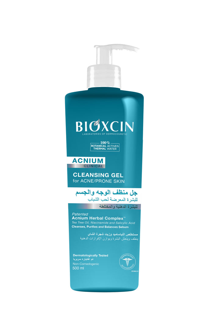 Bioxcin|بيوكسين جل - جل أكنيوم غسول منظف للوجه - 500 مل