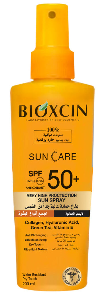 Bioxcin|بيوكسين بخاخ - بخاخ الحماية من الشمس  SPF عامل حماية 50  - 200مل